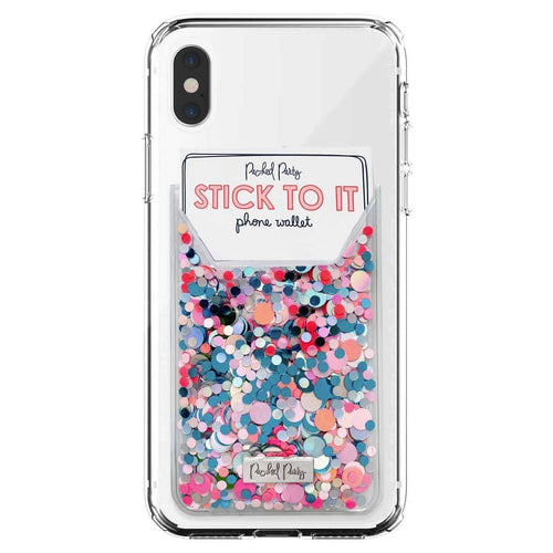 Sugar Rush Confetti Phone Wallet Packed Party Phone Wallet