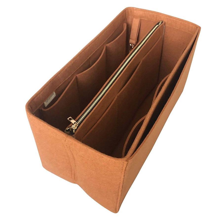 New Multi Pocket Felt Bag Organizer Insert Purse Organizer For LV Neverfull  MM