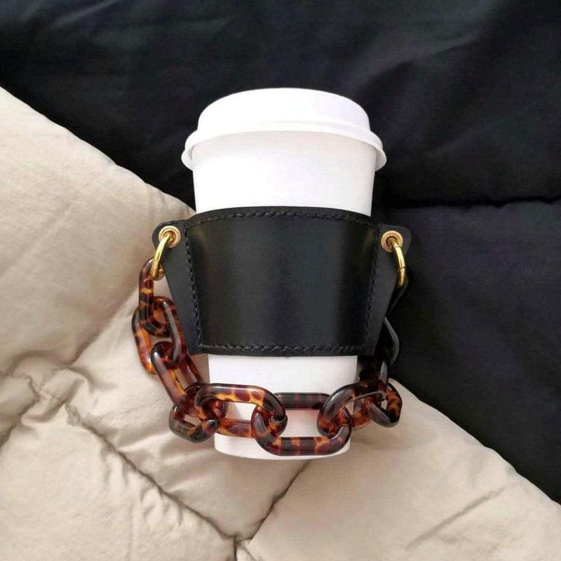 Coffee Cup Carrier with Detachable Chain vendor-unknown #3 Cup Carrier