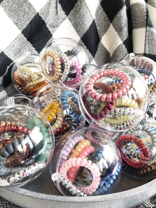 Hair Coil Ornament Balls vendor-unknown
