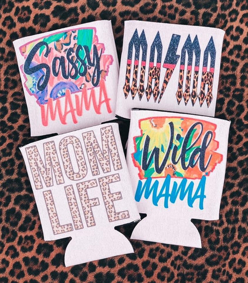 Mom Can Koozie vendor-unknown Sassy Mama