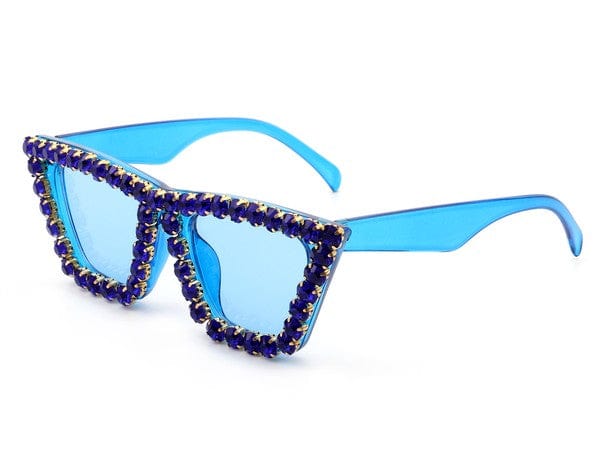 Retro Cat Eye Rhinestone Fashion Sunglasses vendor-unknown Sunglasses