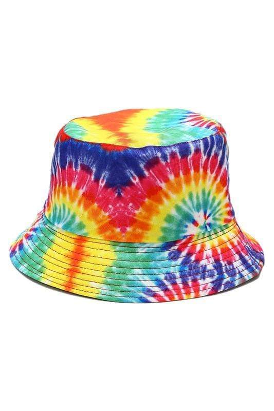 Tie Dye Bucket Hat vendor-unknown Rainbow Swirl Bucket Hat